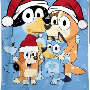 Bluey Family Blanket